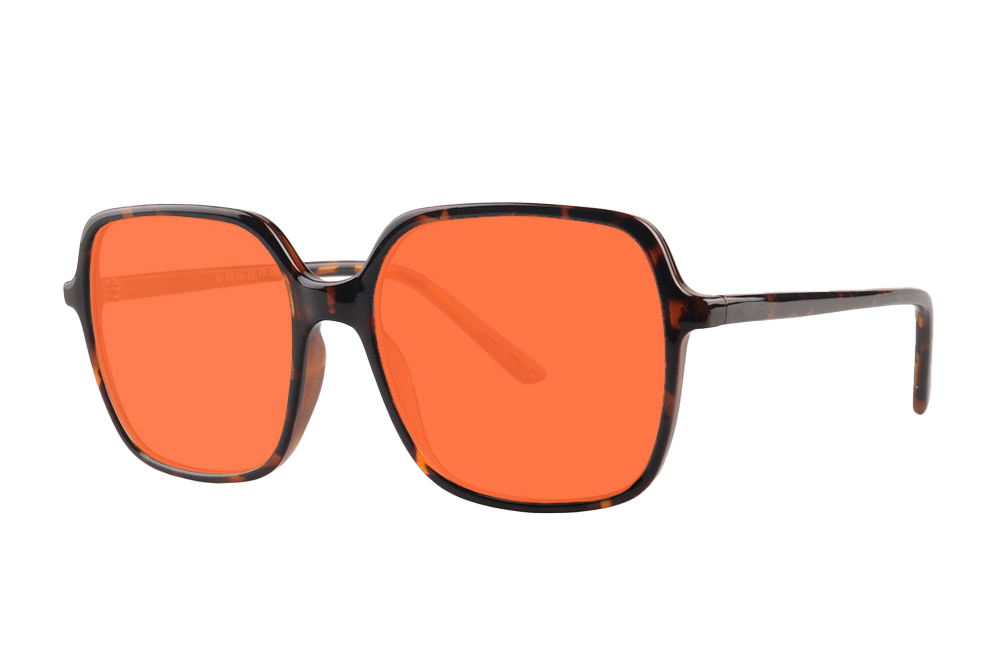 Blaire Blue Light Blocking Glasses Readers Angled View