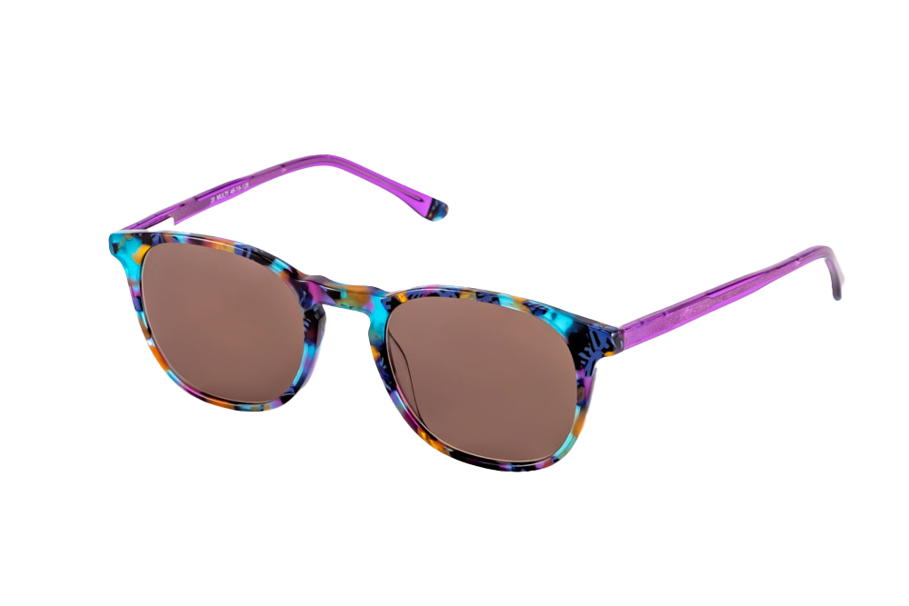 Elsa Kids Sunglasses (Brown) Angled View
