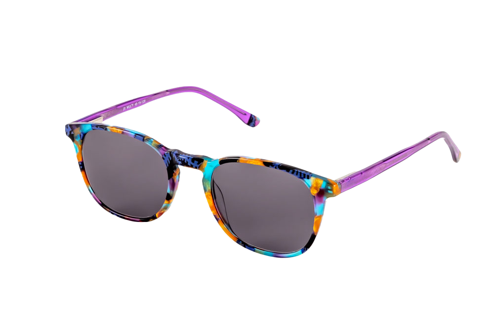 Elsa Kids Sunglasses (Grey) Angled View