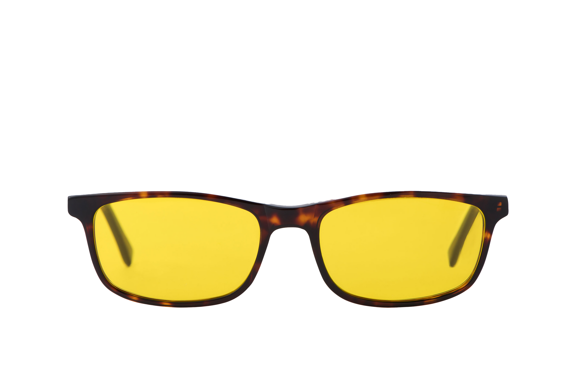 Tortoise Shell Light Sensitivity Glasses Prescription Front View