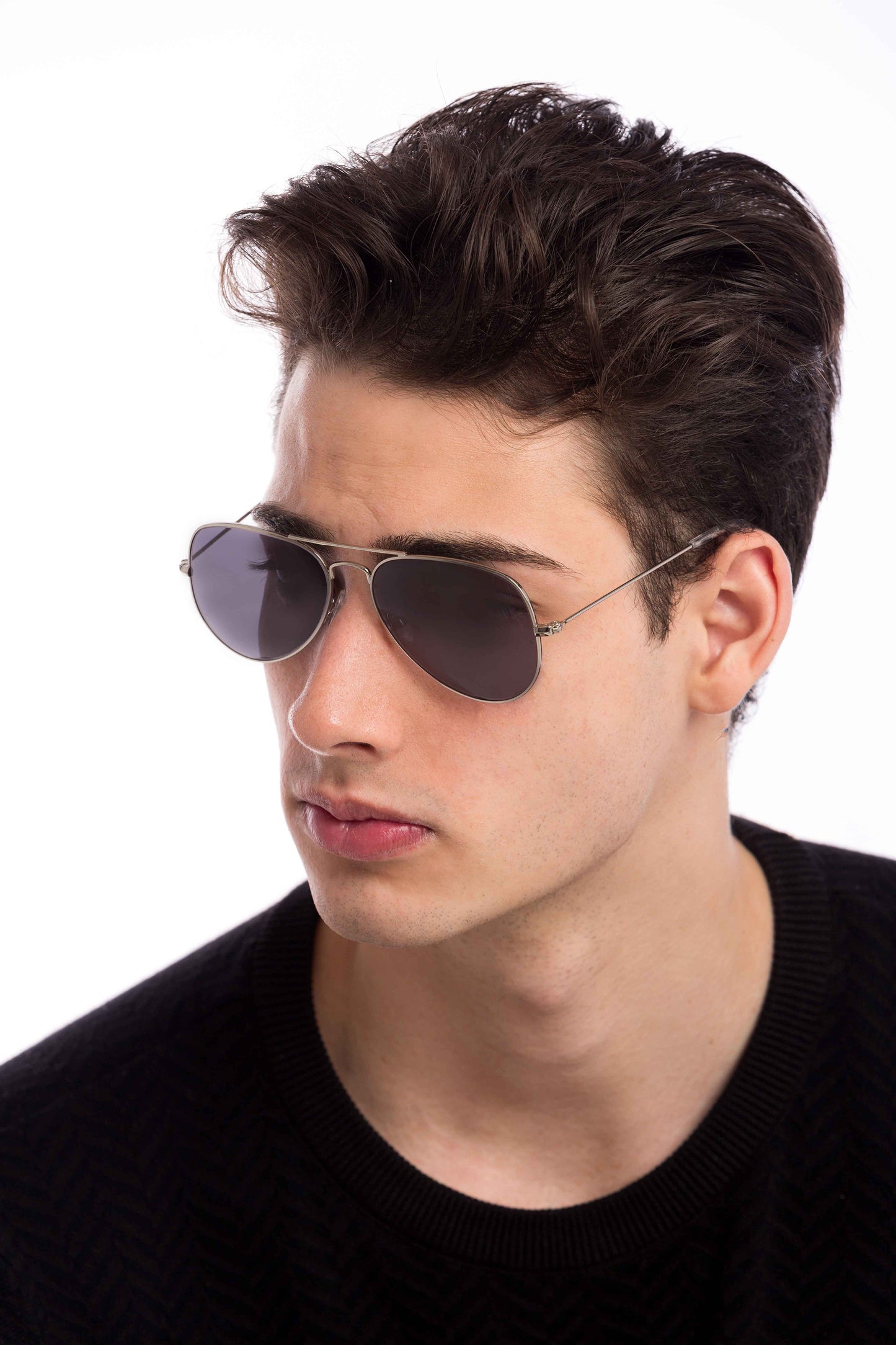 Man Wearing Maverick Sunglasses Prescription (Grey)