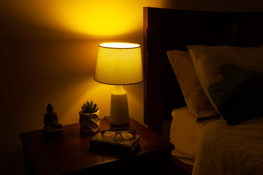 Low Blue Light Bulb Lighting on