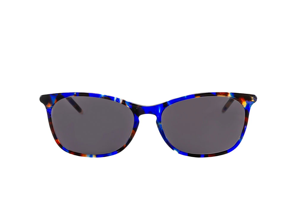 Galaxy Sunglasses Prescription (Grey) Front View