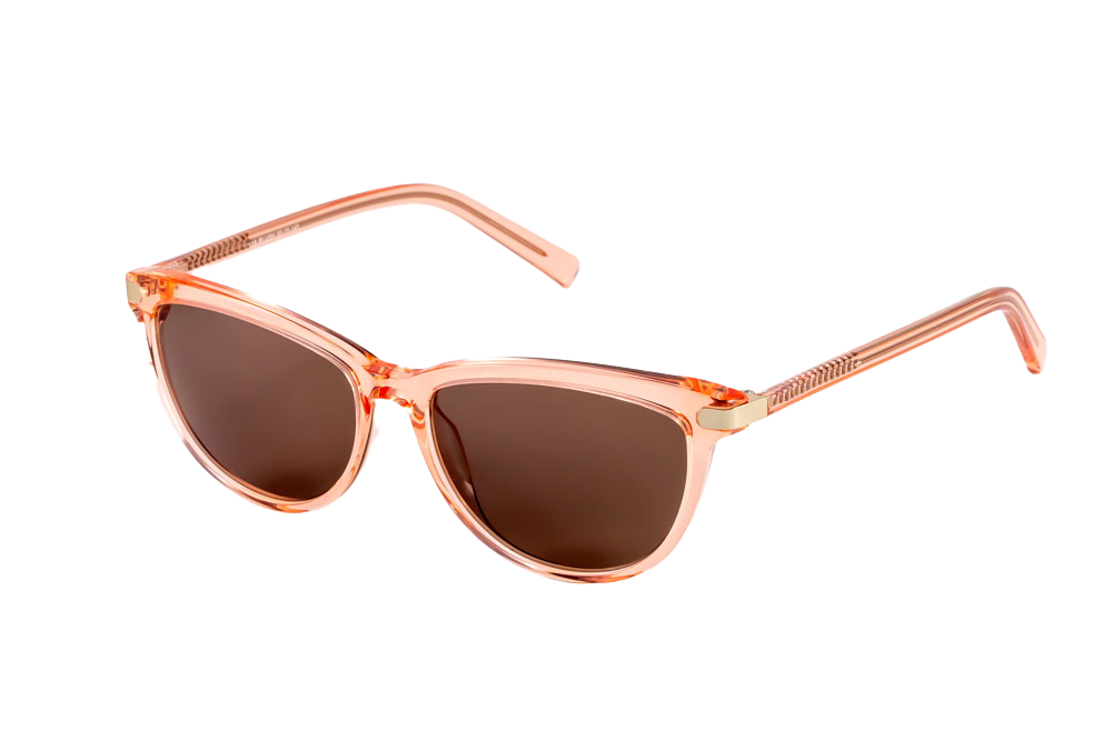 Melissa Sunglasses (Brown) Angled View