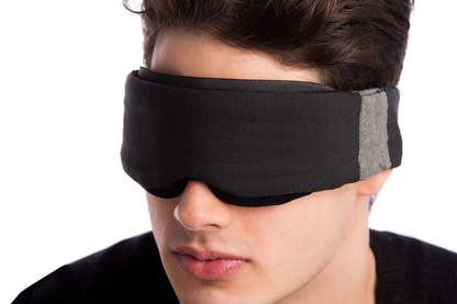 Low-Profile Contoured Blackout Sleep Mask